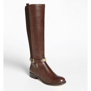MK Arley stretch leather knee boot.